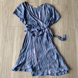 Irenes story wrap dress